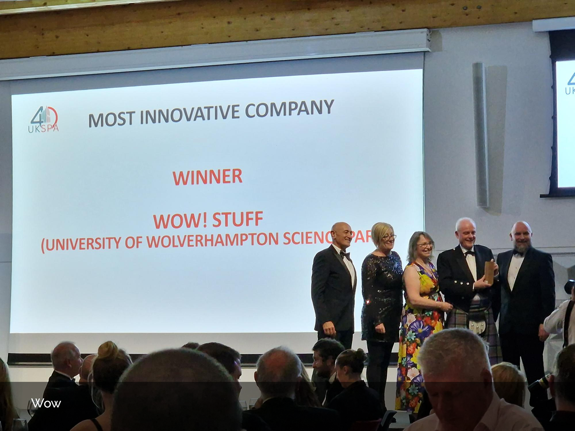 UKSPA Conference Awards WOWSTUFF